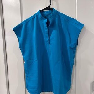 Figs Women’s Teal Blue Scrubs Set